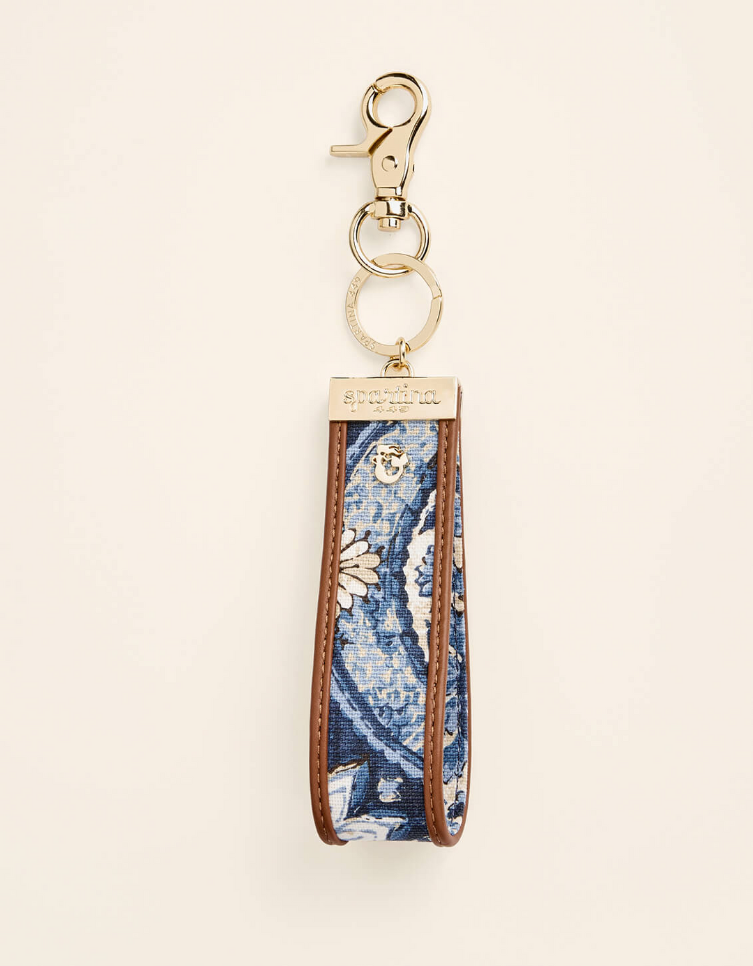 Spartina - - Grab-N-Go Japonica Cartouche Blue - Keychain Accessory