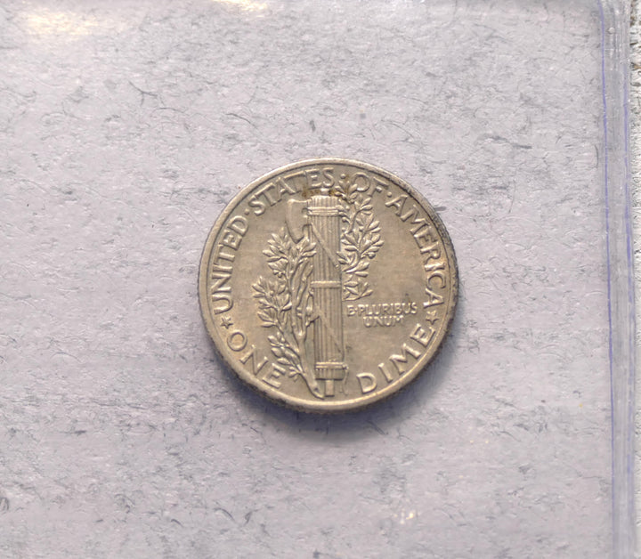 United States 1942/41 Over Date Mercury Dime Strong Strike