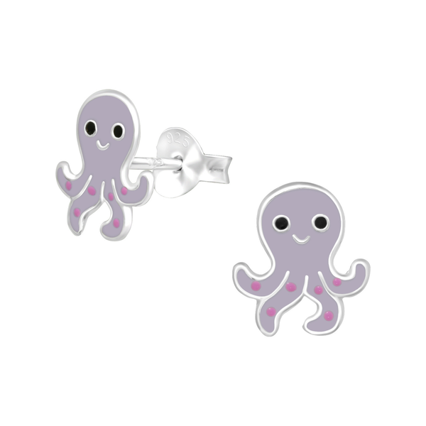 SS Octopus Earrings