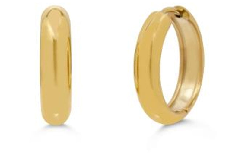 Jet Set Huggie Hoop - 22MM