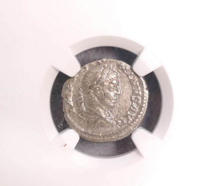 ROMAN EMPIRE 218-222 AD AR DENARIUS