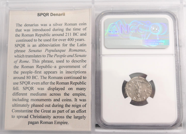 ROMAN EMPIRE 209-211 AD AR DENARIUS