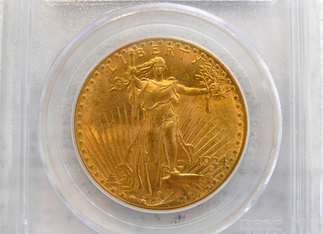 United States 1924 St Gaudens Gold Double Eagle MS-65 Double Eagel Philadelphia Mint MS65