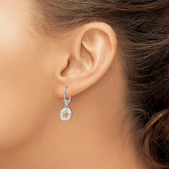 Sterling Silver Rhodium-Plated