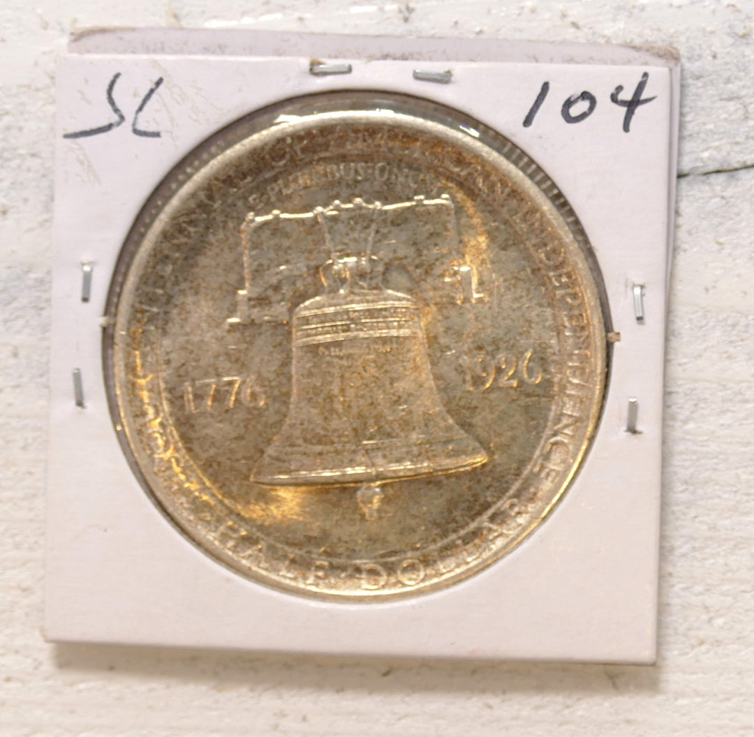 US SESQUICENTENNIAL HALF DOLLAR 1926 (Regular Strike) ungraded MS63