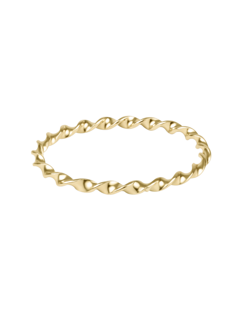 enewton - - Gold Filled Classic Twisted Ring (Size 7)