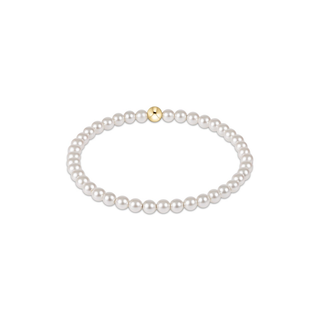 enewton - Classic 4mm Pearl & Gold-Filled Bracelet (Standard 6.25")