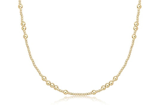 enewton - 14k gold-filled - Yellow Gold Hope Unwritten Necklace 17"