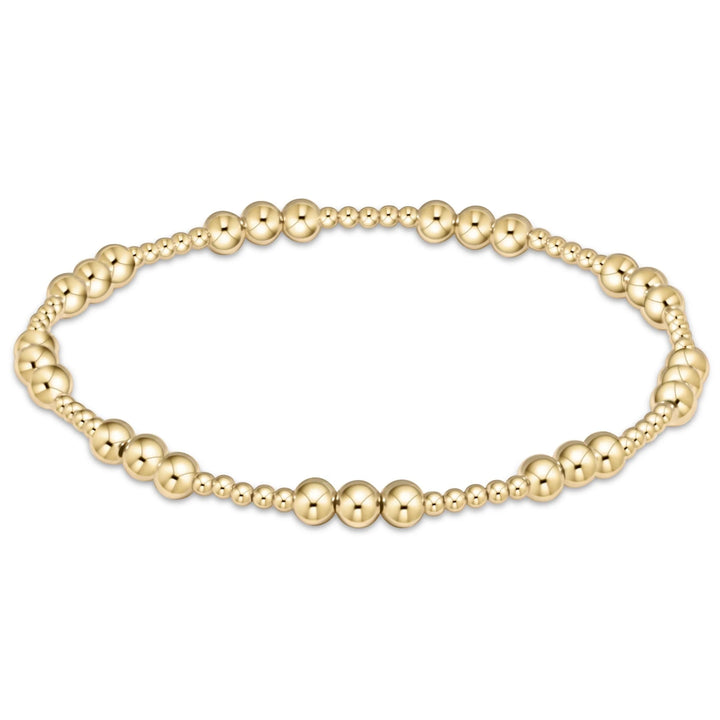 enewton - Classic Joy Pattern 4mm Gold-Filled Bracelet (Standard 6.25")