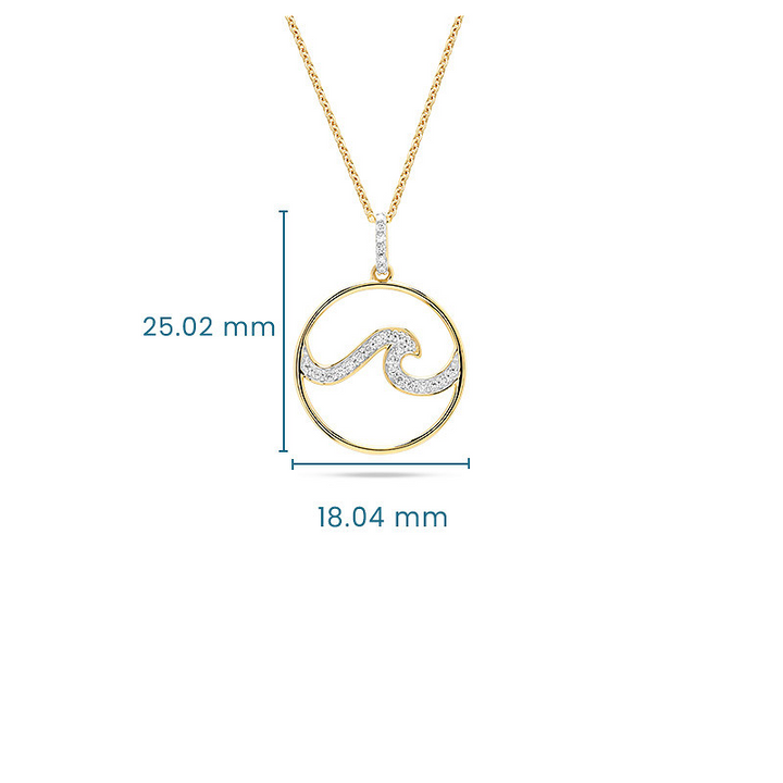 14kt Gold Lab Diamond Sharks T