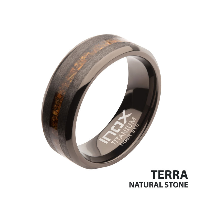 Matte Finish Gun Metal IP Tita