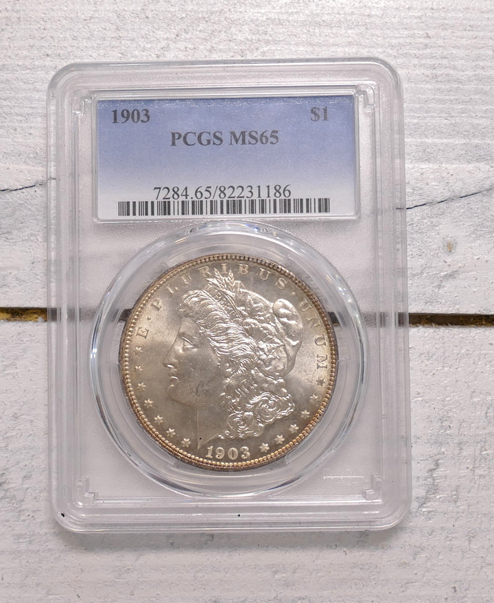 US 1903 MORGAN DOLLAR PHILLY MINT MS65
