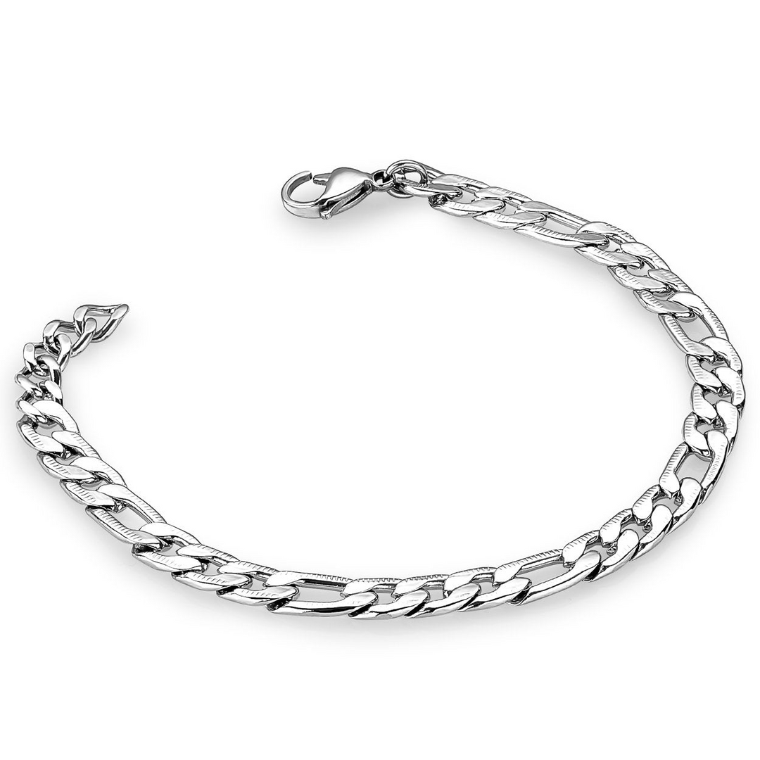 S STEEL DIAMOND CUT 7 MM FIGAR