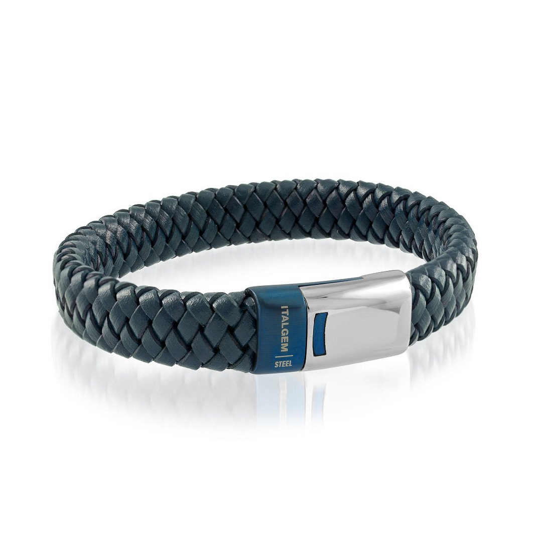S.STEEL BLUE-IP-CLASP 12MM-BLU