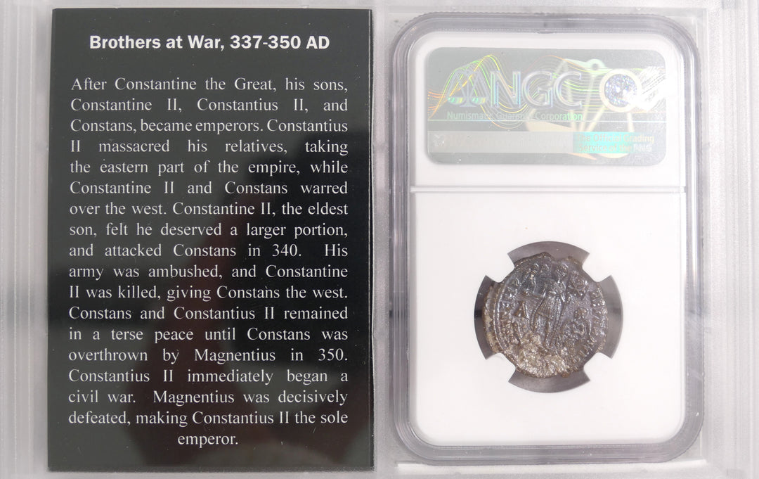 ROMAN EMPIRE 337-350 BI CENTENIONALIS Mint