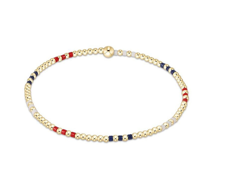 enewton - 14k gold-filled - Hope Joy - Firecracker 2mm Bead Bracelet