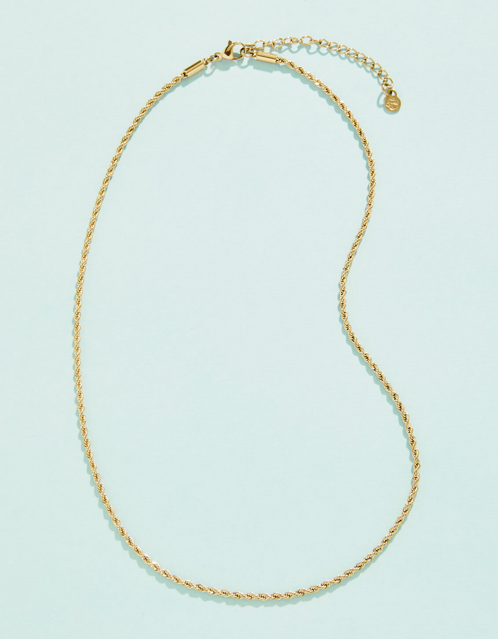 SP MAY RIVER NECKLACE 17" GOLD