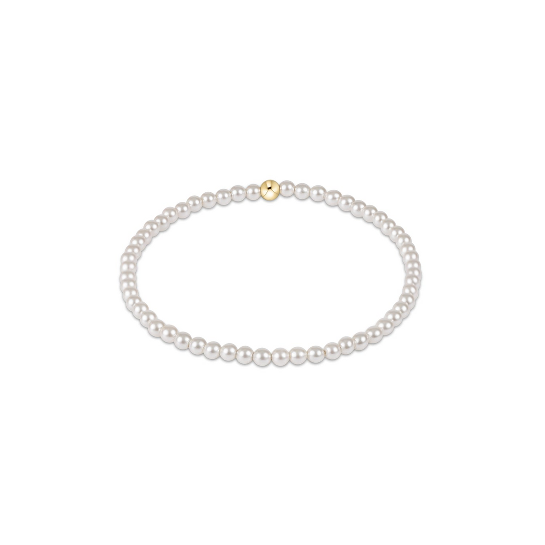 enewton - Classic Pearl - 3mm Gold-Filled Bracelet (Standard 6.25")