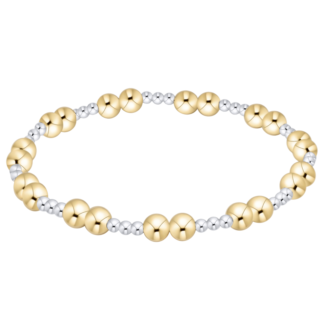 enewton - 14k gold-filled - Two Tone Together 5mm Bracelet