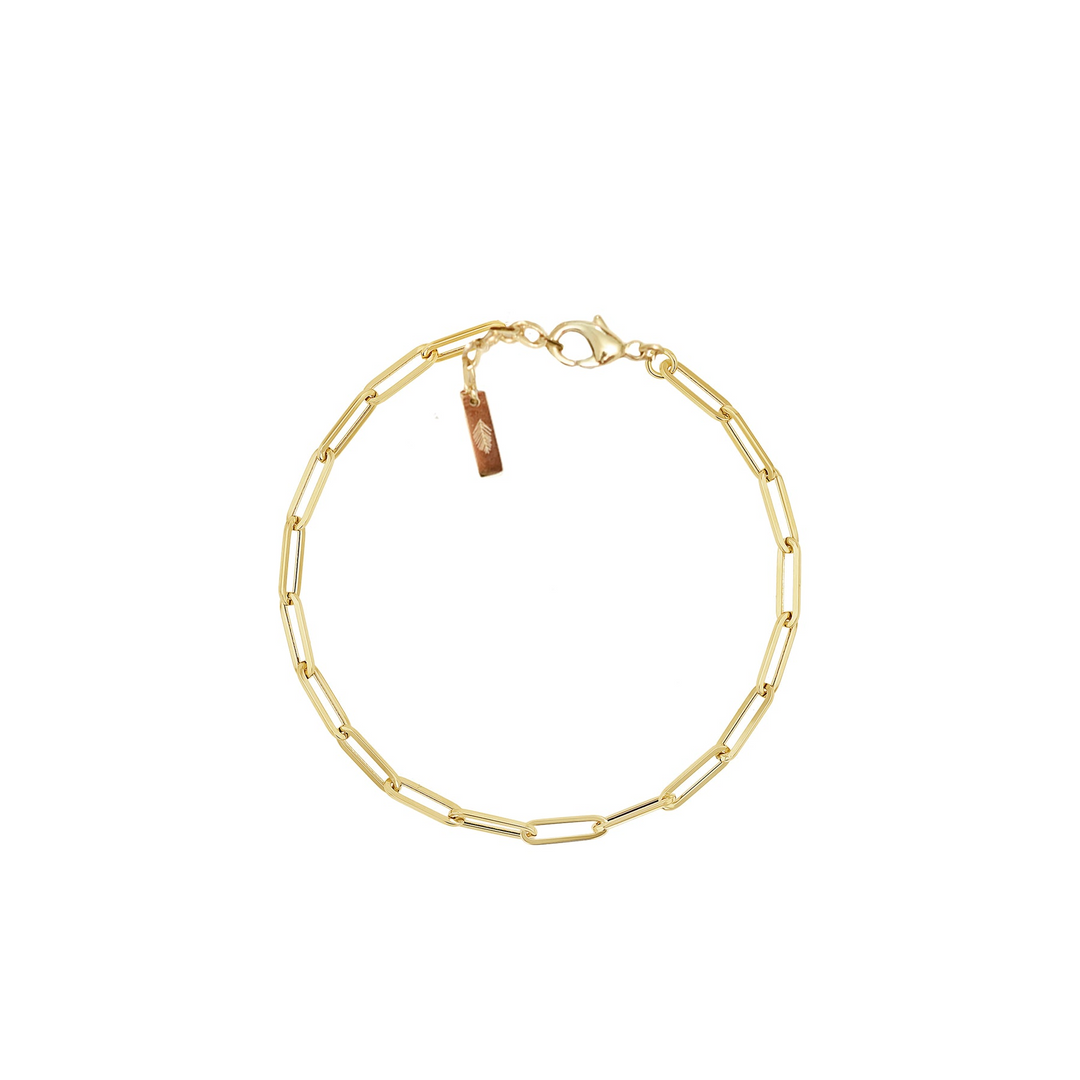 PAPERCLIP CHAIN BRACELET