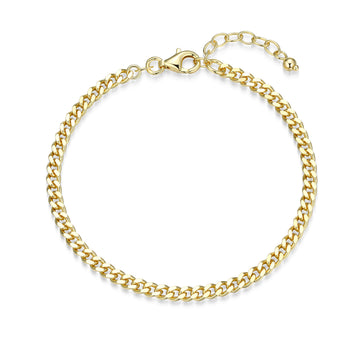 REIGN SS YGP FLAT CURB CHAIN B