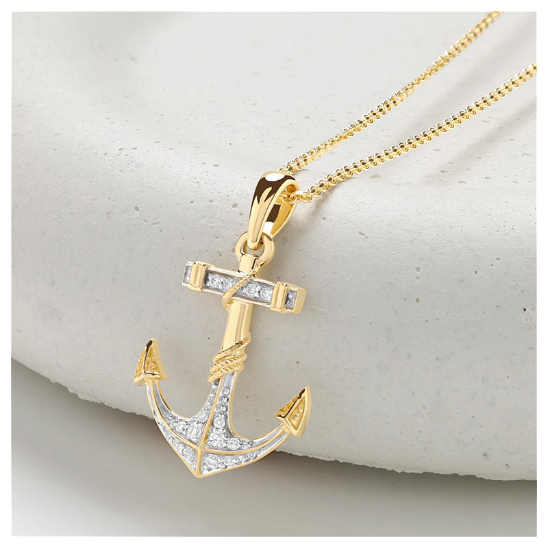 14kt Gold Lab Diamond Sharks A