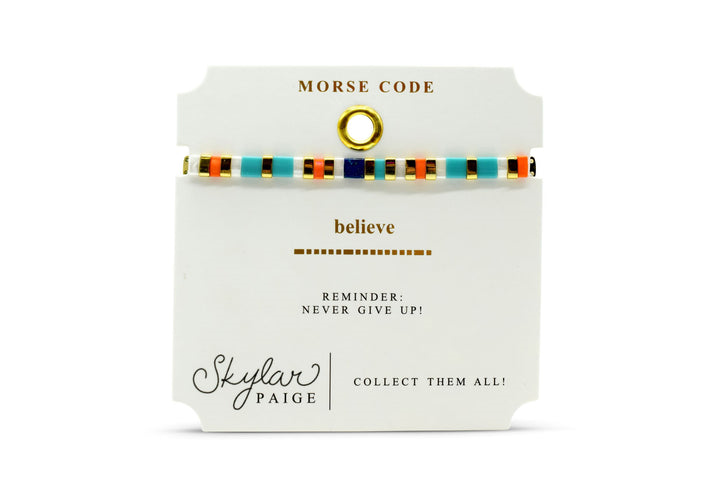 Skylar Paige Tila Bead Gold Multicolor Stretch Bracelet
