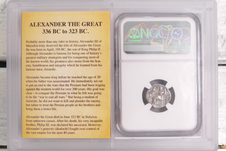 Alexander the Great KINGDOM OF MACEDON 336-323 BC AR DRACHM Mint