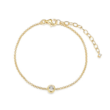 REIGN YGP CLEAR CZ BEZEL  CENT