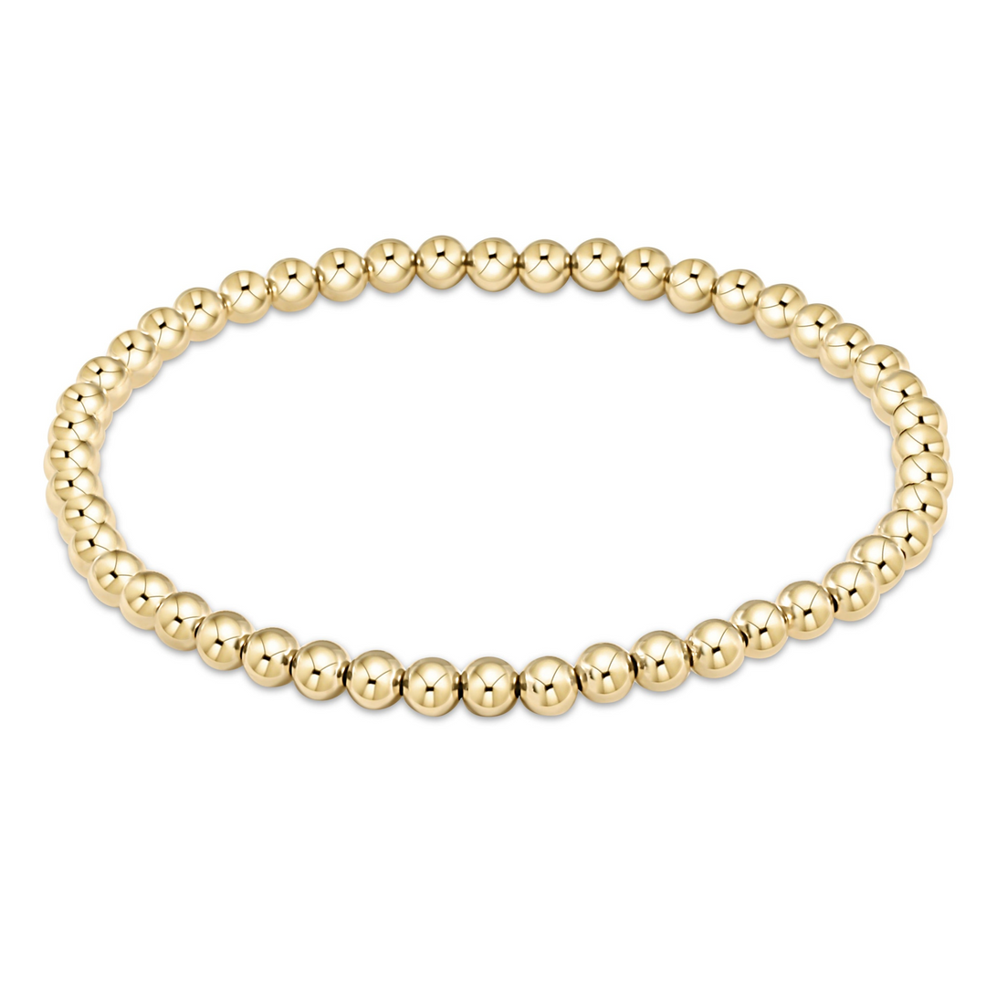 enewton - Classic Bead Bracelet 4mm Gold-Filled Bracelet (Extends 7.25")