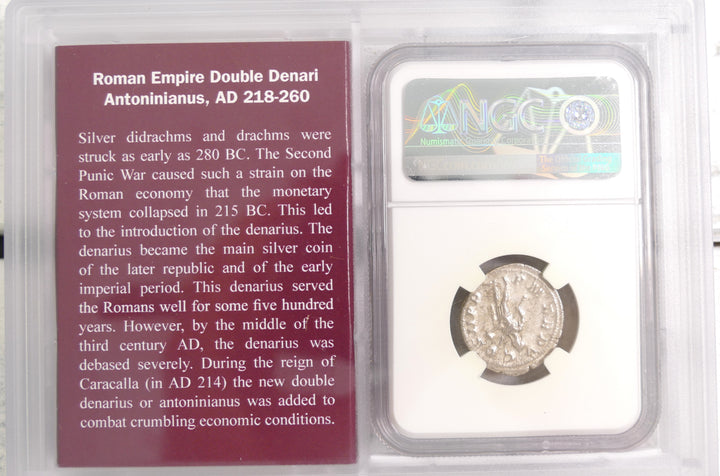 ROMAN EMPIRE 238-244 AD AR DOUBLE DENARIUS Mint