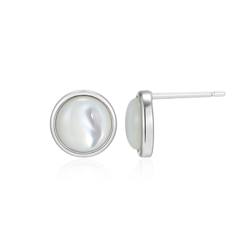 Sterling Silver Mother of Pear
