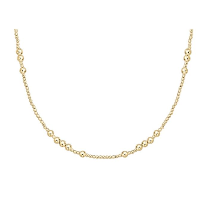 enewton - 14k gold-filled - Choker Hope Unwritten Necklace 17"