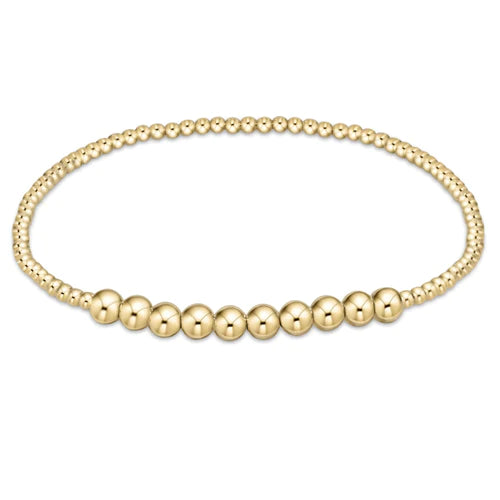 enewton - Classic Classic Blissful 2mm / 4mm Gold-Filled Bracelet (Standard 6.25")