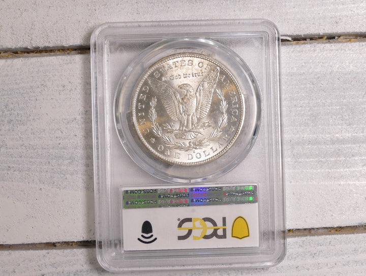 US 1890-S MORGAN DOLLAR MS64