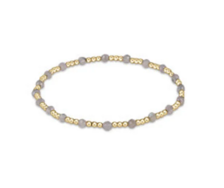 enewton - 14k gold-filled - Yellow Gold Labradorite Stretch Bracelet