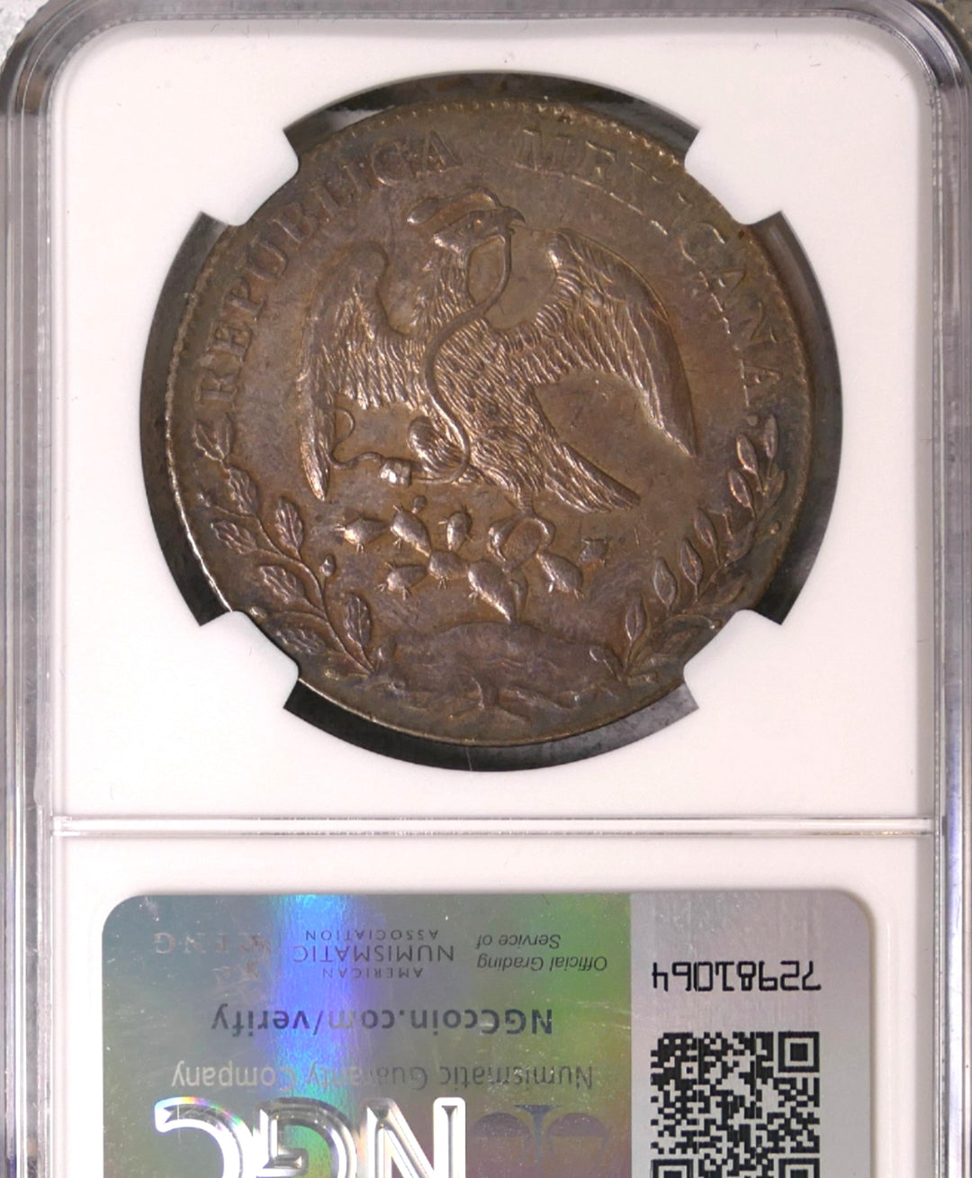 Mexico 1896GO 8 Reale