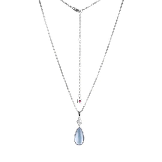 STERLING SILVER "ETHEREAL DROP