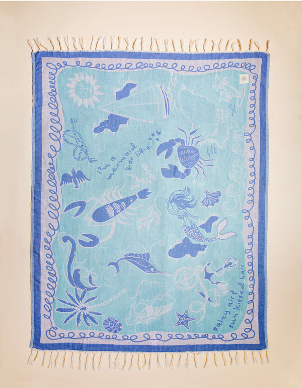 BEACH BLANKET OVERBOARD