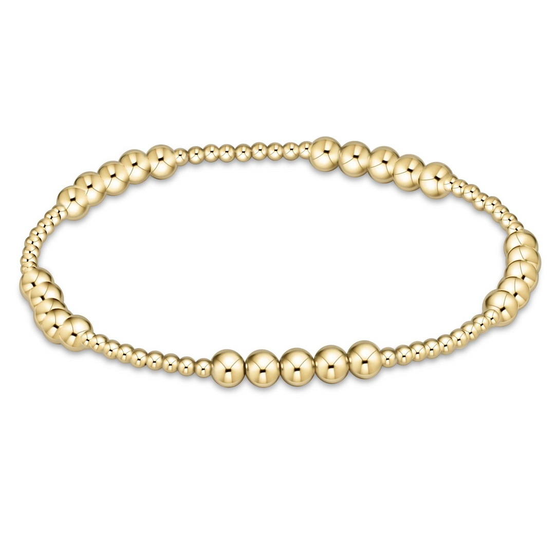 enewton - Classic Blissful Patttern 2mm/4mm Blissful Gold-Filled Bracelet (Standard 6.25")
