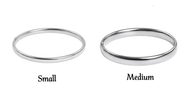 enewton - Sterling Silver - Silver Medium (7.5") Cherish Bangle Bracelet