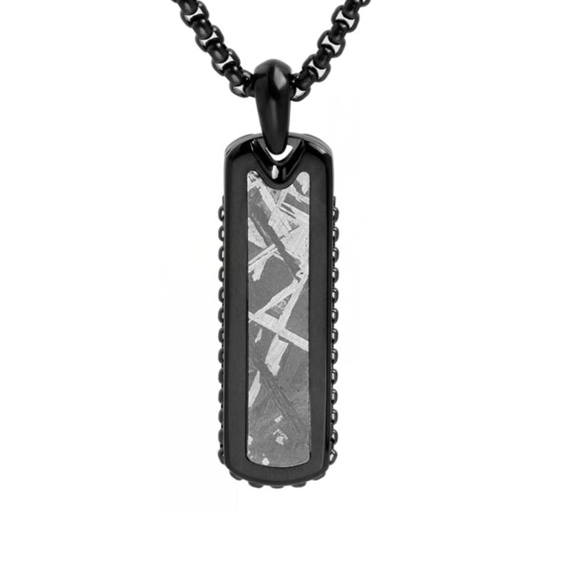 Black IP Steel Meteorite Dog T
