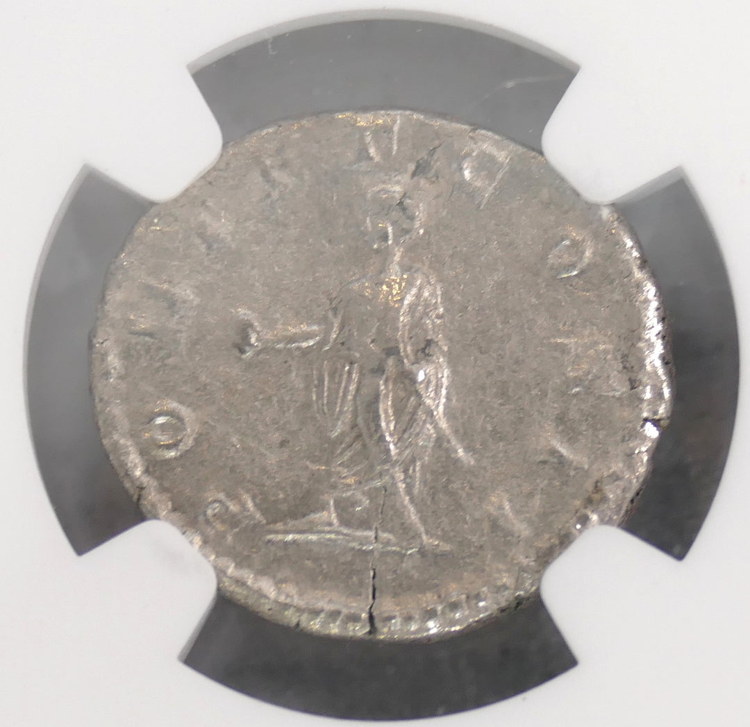 ROMAN EMPIRE 209-211 AD AR DENARIUS
