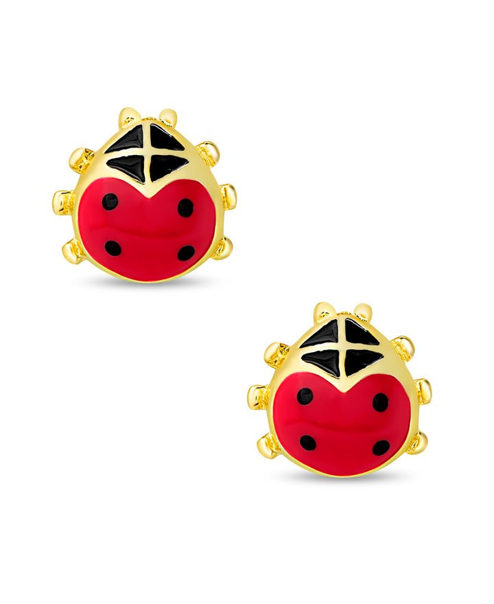 RED LADYBUG STUDS GP
