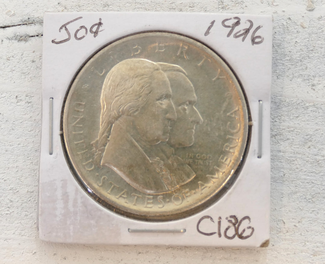 US SESQUICENTENNIAL HALF DOLLAR 1926 (Regular Strike) ungraded MS63