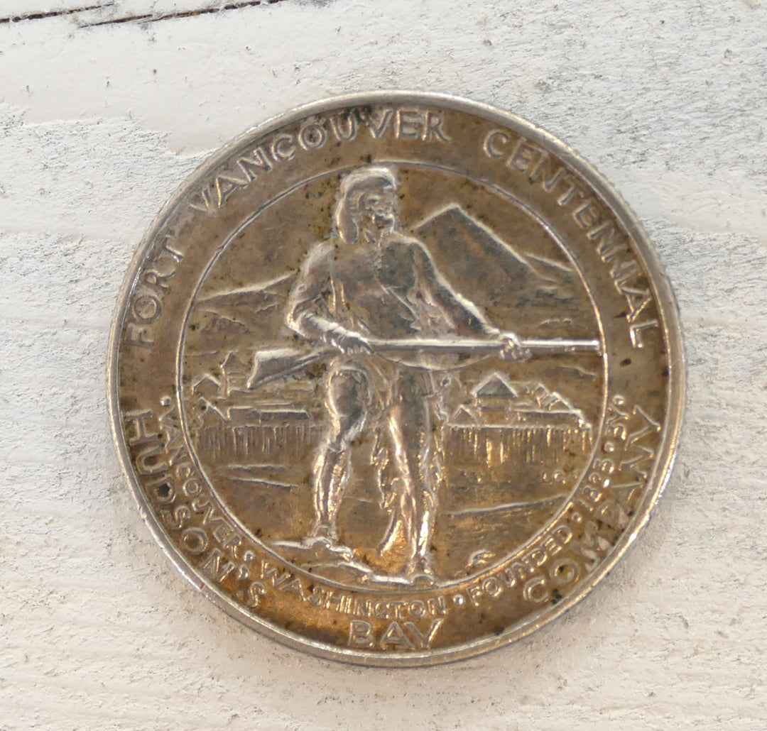 FORT VANCOUVER  COMEMERATIVE 1925 50C Philadelphia Mint UNGRADED MS 62