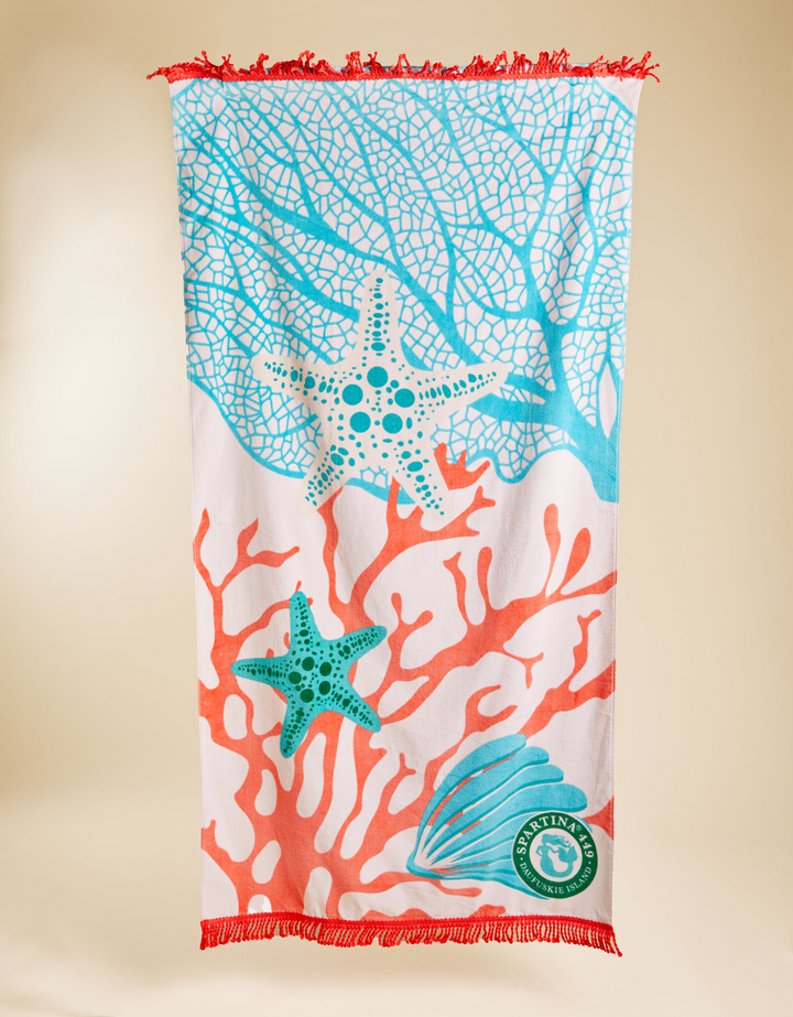 Beach Towel Ogeechee Sea Life