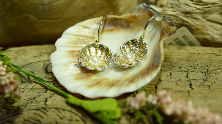 Sterling Silver and 22K Gold V