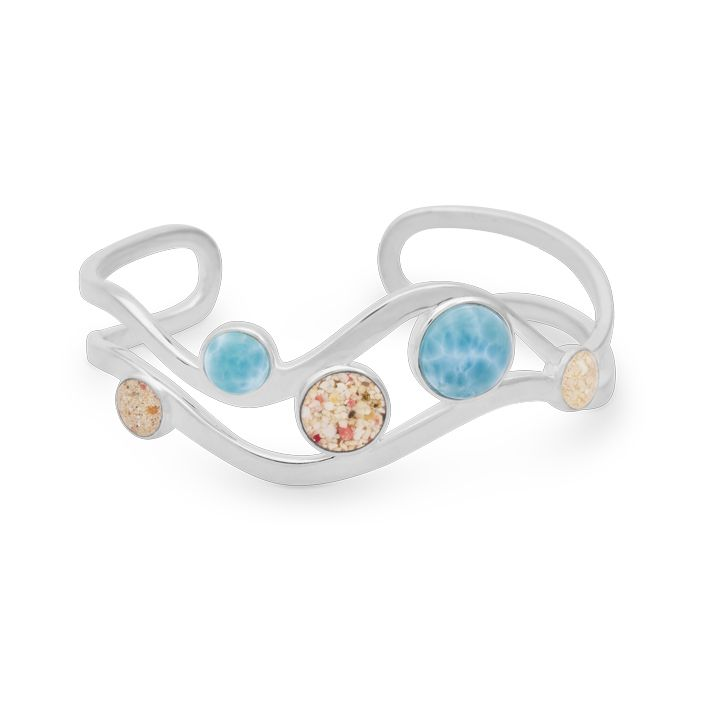 Sterling Silver La Mer Cuff Br