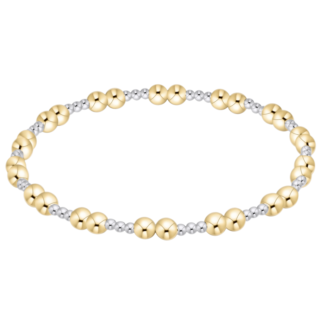 enewton - 14k gold-filled - Two Tone Together 4mm Admire Bracelet